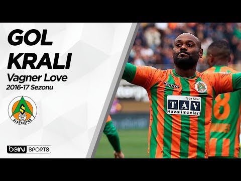 Süper Lig'in Gol Kralları | 2016-17 | Vagner Love