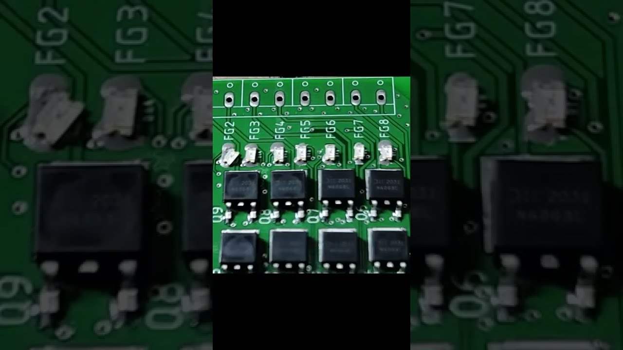 Perakitan PCB || Penyolderan manual komponen SMD || SMT