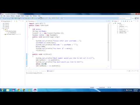 Java Tutorial 4 Hello Methods And Class Variables