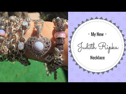 NEW JUDITH RIPKA NECKLACE ! SOME BIG NEWS FOR YOU!