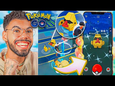 TRANSFORME QUALQUER POKEMON EM SHINY NO MAPA!! 🤯😍😍