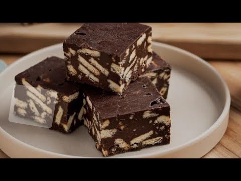 Chocolate biscuits dessert | jhat pat chocolate recipe | cold chocolate biscuits | Ramazan recipes