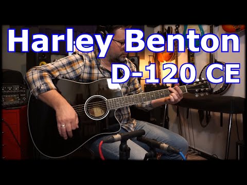 Harley Benton D-120CE demo