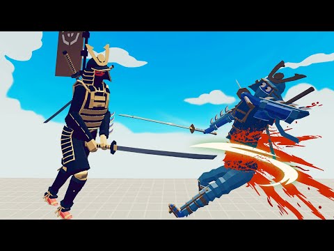 TOURNAMENT SAMURAI MASTER | Totally Accurate Battle Simulator-TABS