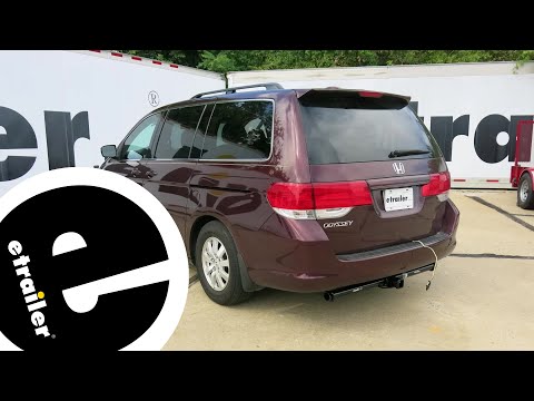 etrailer | Trailer Wiring Harness Installation - 2010 Honda Odyssey