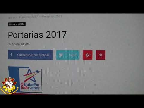Site da Prefeitura sem as Portarias do Governo Francisco Junior e sem as novas Portarias de 2018 ....Por que ?