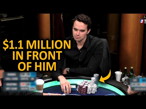 Alan Keating Runs SUPER HOT in $220,000 Pot @HustlerCasinoLive