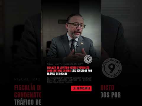 Más de 35 kilos de droga incautados en Carahue: Fiscalía de Lautaro logra condenar a seis acusados