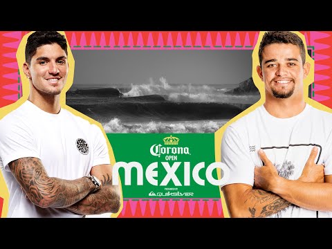 Gabriel Medina vs Deivid Silva HEAT REPLAY Corona Open Mexico presented by Quiksilver Quarterfinals