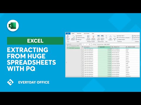 Use Power Query to Extract and Filter Data from Other Files | Everyday Office