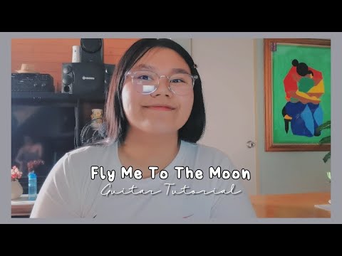 Fly Me To The Moon - Justin Vasquez||Easy Guitar Tutorial