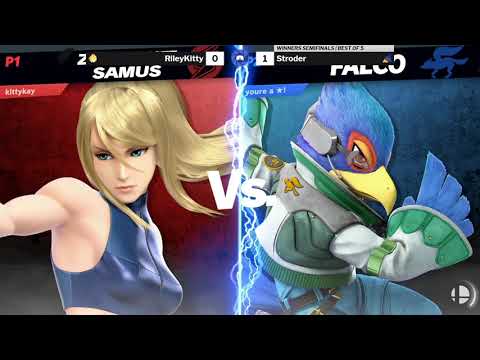 TSL 204 SSBU Winners Semis - RileyKitty (Zero Suit Samus / Fox) vs Stroder (Falco / Terry)