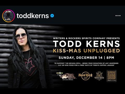 Bruce Kulick and Todd Kerns, KISS-MAS Unplugged acoustic show at Hard Rock Cafe Las Vegas 12/14/25