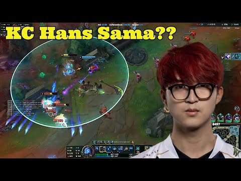 Hans Sama Has Returned To EU And Is INSTANTLY An ADC GOD Again!!