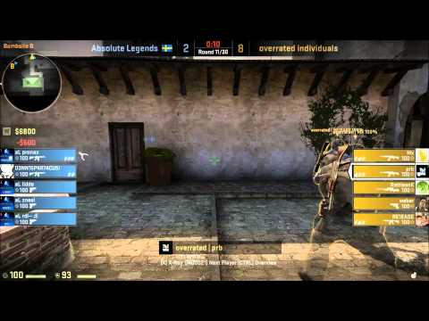 CS:GO Absolute Legends V overrated individuals Inferno Raidcall EMS One Spring 2013 Cup #2