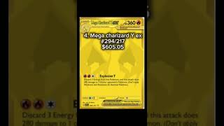 Top 5 most expensive cards in ascended heroes #pokemon #pokemontcg#pokemoncards #fyp