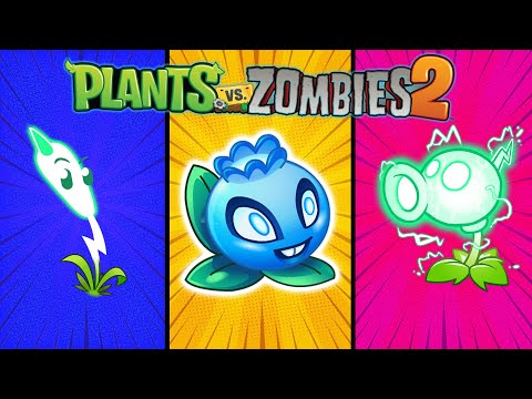 Lightning Reed Vs Electric Peashooter Vs Electric Blueberry in Dark Age World || Plants Vs Zombies 2