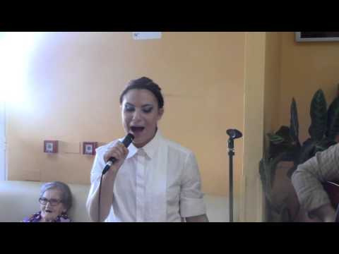 Veronica Pisano e Maurizio Gastaldi in Accudide a su fogu.