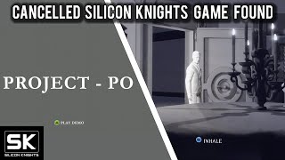 Project-PO : Cancelled Xbox 360 game from Silicon Knights PRESERVED!