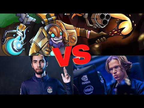 Dota 2 OG.Sumail Faceless Void+Topson Storm Spirit  vs winstrike re1bl Tinker Rampage PRO GAMEPLAY