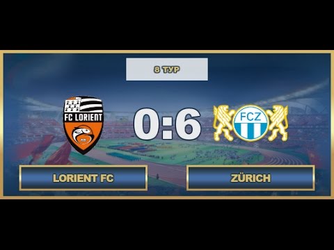 AFL17. France. Ligue 2. Day 8. Lorient - Zurich
