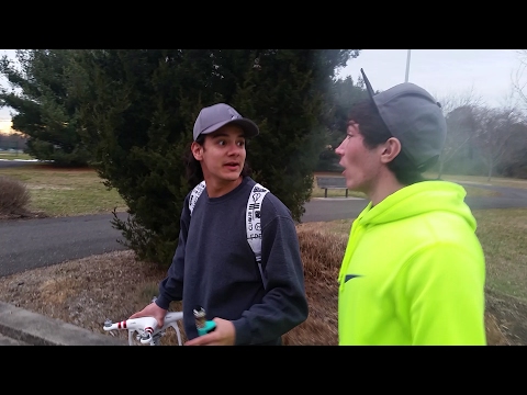 KICKED OUT FOR FLYING A DRONE?