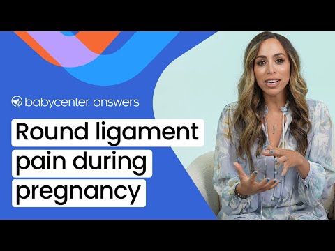 Round ligament pain during pregnancy