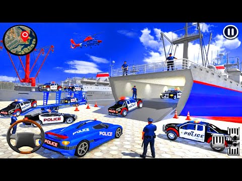 Police Car Bike Transport Truck - Grand Cargo Police Transporter - Android Gameplay