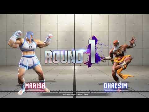 SF6 Sohaib ( Marisa) VS (Dhalsim) Mister Crimson