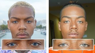 The Best Color Contacts for Dark Brown Eyes + Discount Code | Tarek Ali