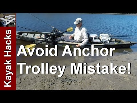 Don't Make this Anchor Trolley Mistake Kayak Fishing