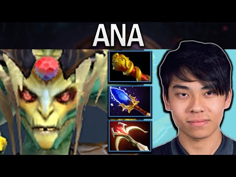 Medusa Dota 2 7.33 Ana with Aghanims and Daedalus