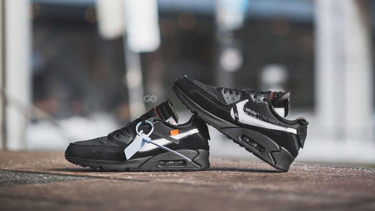 Off-White x Nike Air Max 90 Black / White: Review & On-Feet