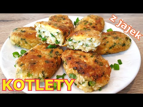 Pyszne i szybkie kotlety z jajek 👌 łatwy obiad bez wysiłku 👍