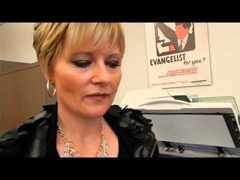 ReAnn and Pam Rosewell Moore at the Billy Graham Archive Center