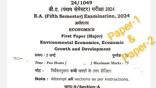 #BA_Sem_5_Economics