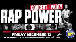 RAP POWER: BAHAMADIA X GEORGIA ANNE MULDROW X DUDLEY PERKINS X KANKICK LIVE IN CONCERT