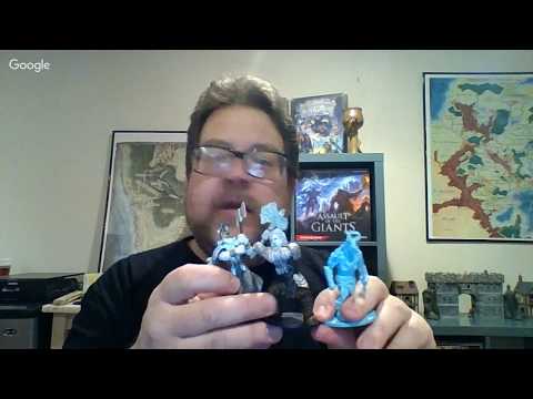 Ep 2: Session 0, Miniatures, and other adventure hooks - Owlbear Runs Storm King's Thunder (D&D)