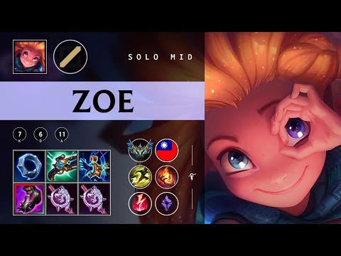 Zoe Mid vs Jayce - TW Challenger Patch 25.22