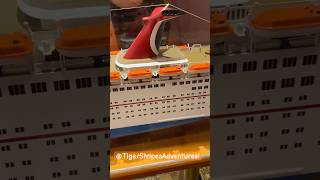 Scale model of Carnival Imagination! 🛳️.  #cruiseship #cruiseshipmodel