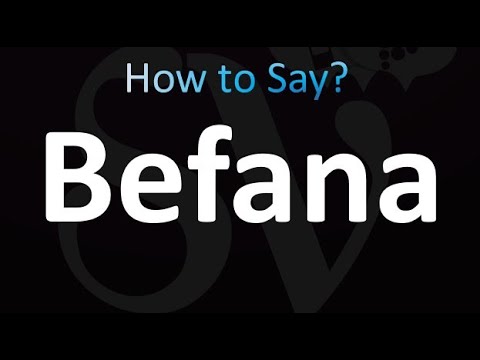 How to Pronounce Befana (correctly!)