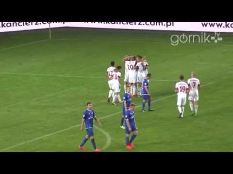 Górnik Zabrze 4-2 MKS Kluczbork. Bramki (14.09.2016)