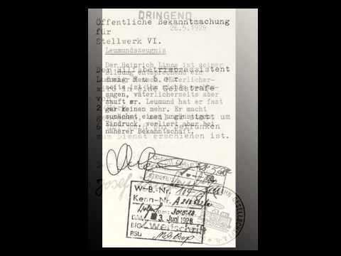 Ämter von damals Anno Pief