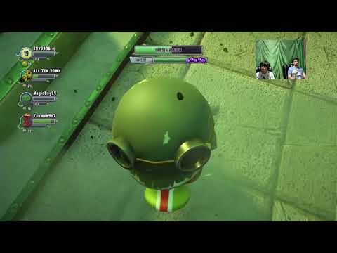 PvZ Garden Warfare 2 Garden Ops AGENT PEA Hard Mode in AQUA CENTER