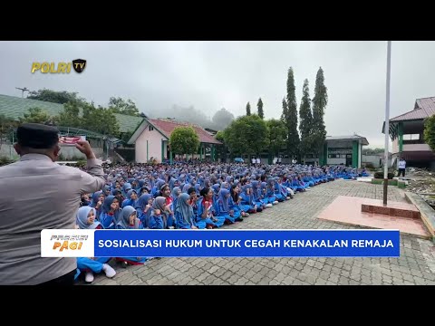 POLDA SULTRA SOSIALISASI HUKUM CEGAH KENAKALAN REMAJA MENUJU GENERASI EMAS 2045