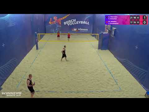 13:25 A.Matvieiev / V.Antoniuk - M.Anhelov / V.Avramenko | Winners Beach Volleyball