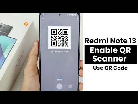How to Enable QR Scanner In Redmi Note 13 | Use QR Scanner