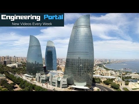Baku Flame Towers - City view (Bakı Alov