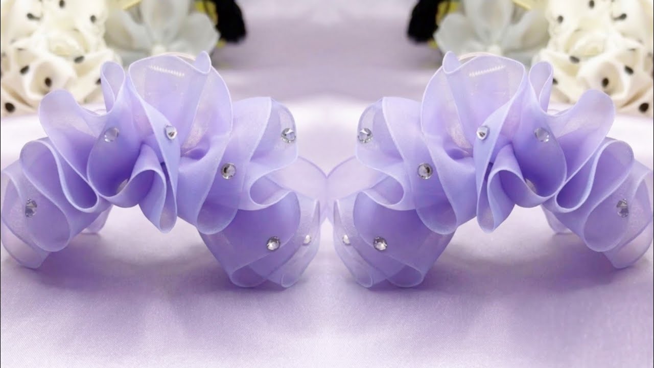 Most Beautiful Tutorial 5 Minutes Craft New Style Making Women Hair Clip for Begginer Step by Step 