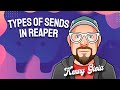 Types of Sends in REAPER